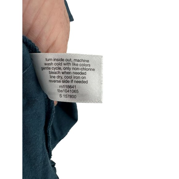 Women's Lane Bryant Camisole Top Metallic Blue 26/28 Girly Flowy‎ - Picture 2 of 8